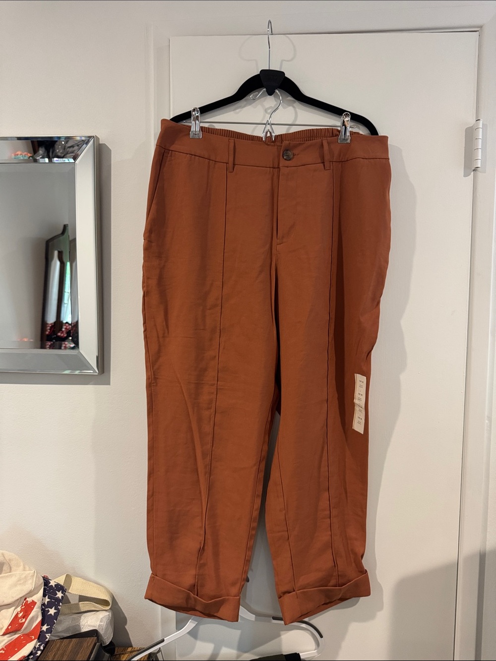 (5) BN a new day Women's Trousers - Black, Rust, Cream, Tan, Olive 16 - Picture 6 of 15